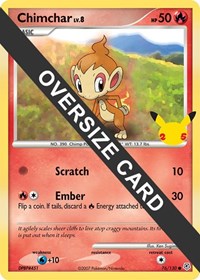 Chimchar - First Partner Pack - #076 - Pokemon TCG card