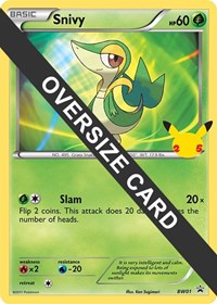 Snivy - First Partner Pack - #BW01 - Pokemon TCG card
