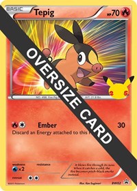 Tepig - First Partner Pack - #BW02 - Pokemon TCG card
