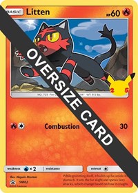 Litten - First Partner Pack - #SM02 - Pokemon TCG card