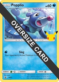Popplio - First Partner Pack - #SM03 - Pokemon TCG card