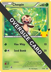 Chespin - First Partner Pack - #XY01 - Pokemon TCG card