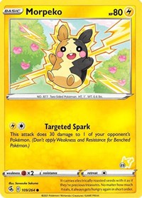 Morpeko - Battle Academy 2022 - #109 - Pokemon TCG card