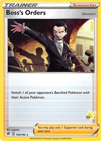 Boss's Orders - Battle Academy 2022 - #154 - Pokemon TCG card