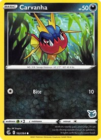 Carvanha - Battle Academy 2022 - #162 - Pokemon TCG card