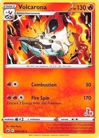 Volcarona #024 Volcarona - Battle Academy 2022 - #024 - Pokemon TCG card