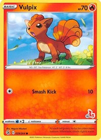 Vulpix - Battle Academy 2022 - #029 - Pokemon TCG card