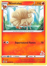 Ninetales #030 Ninetales - Battle Academy 2022 - #030 - Pokemon TCG card
