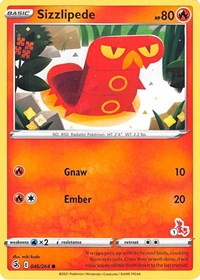 Sizzlipede #046 Sizzlipede - Battle Academy 2022 - #046 - Pokemon TCG card