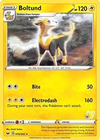 Boltund #076 Boltund - Battle Academy 2022 - #076 - Pokemon TCG card