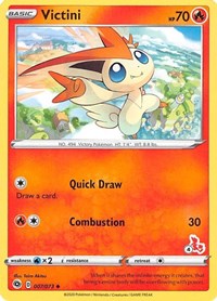 Victini #007 Victini - Battle Academy 2022 - #007 - Pokemon TCG card
