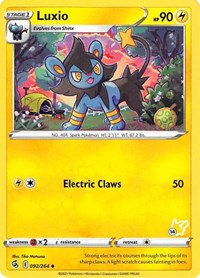 Luxio #092 Luxio - Battle Academy 2022 - #092 - Pokemon TCG card