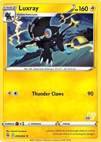 Luxray #093 Luxray - Battle Academy 2022 - #093 - Pokemon TCG card