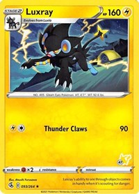 Luxray - 096/264 #093 Luxray - 096/264 - Battle Academy 2022 - #093 - Pokemon TCG card