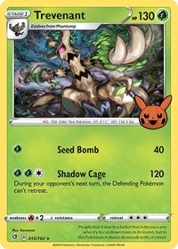 Trevenant #015 Trevenant - Trick or Trade BOOster Bundle - #015 - Pokemon TCG card