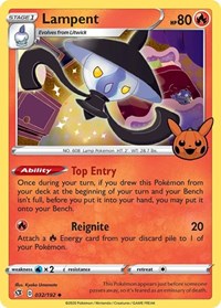 Lampent - Trick or Trade BOOster Bundle - #032 - Pokemon TCG card