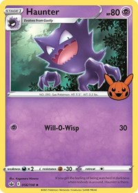Haunter #056 Haunter - Trick or Trade BOOster Bundle - #056 - Pokemon TCG card