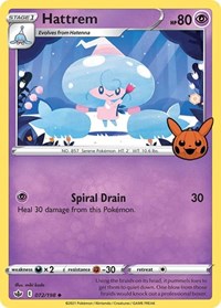 Hattrem - Trick or Trade BOOster Bundle - #072 - Pokemon TCG card