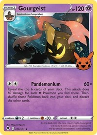 Gourgeist - Trick or Trade BOOster Bundle - #077 - Pokemon TCG card