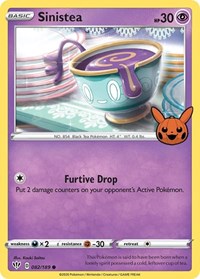 Sinistea #082 Sinistea - Trick or Trade BOOster Bundle - #082 - Pokemon TCG card