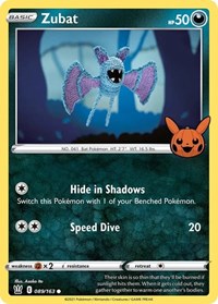 Zubat - Trick or Trade BOOster Bundle - #089 - Pokemon TCG card