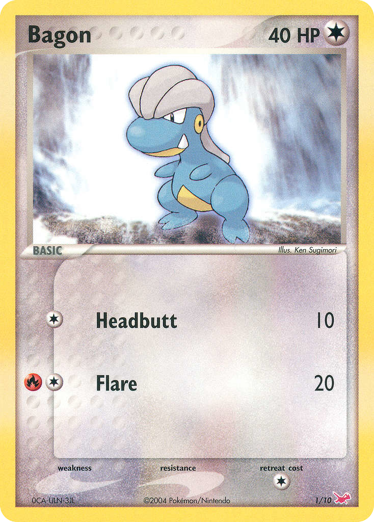 Bagon - EX Trainer Kit Latias - #1 - Pokemon TCG card