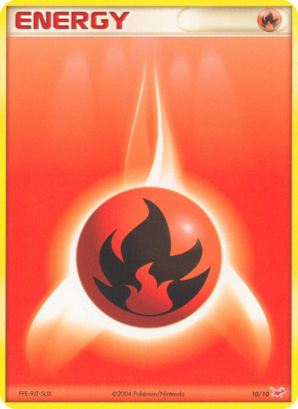 Fire Energy - EX Trainer Kit Latias - #10 - Pokemon TCG card