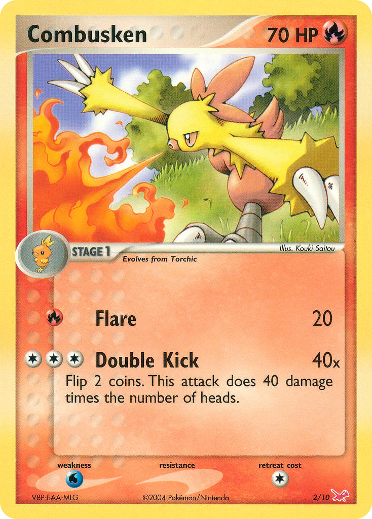 Combusken - EX Trainer Kit Latias - #2 - Pokemon TCG card