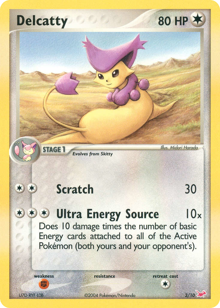 Delcatty - EX Trainer Kit Latias - #3 - Pokemon TCG card