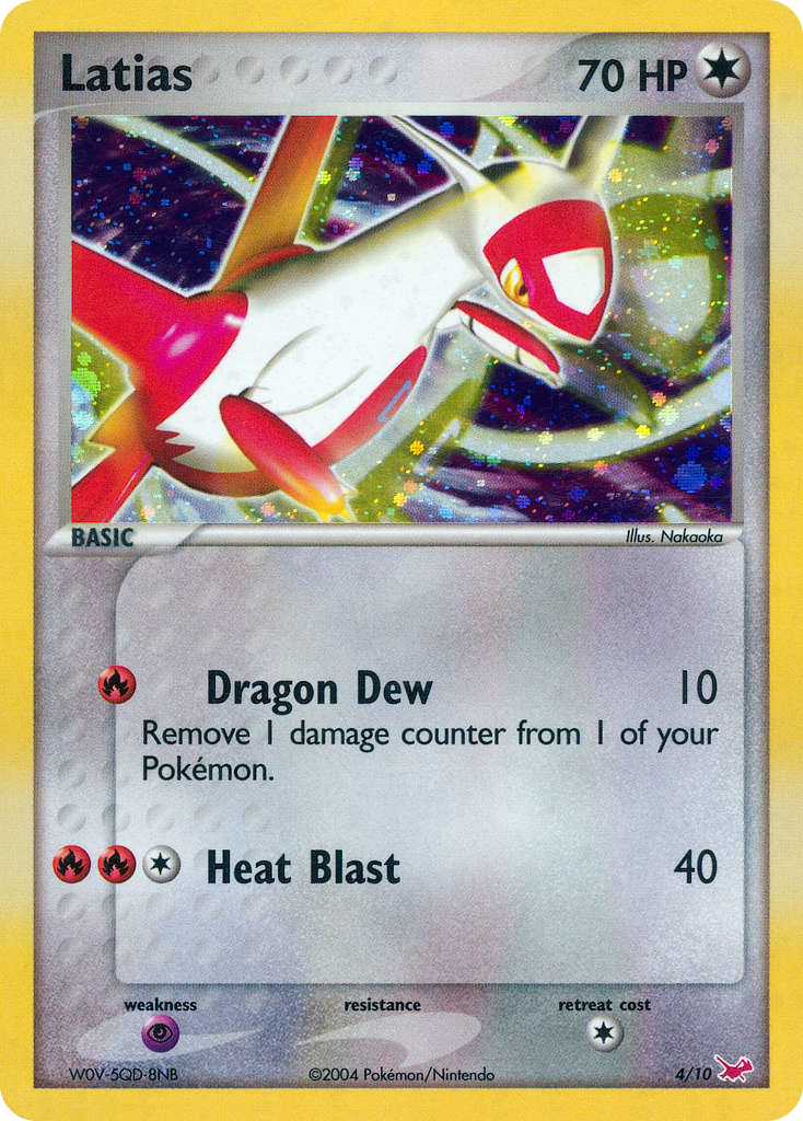 Latias - EX Trainer Kit Latias - #4 - Pokemon TCG card