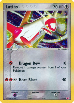 Latias - EX Trainer Kit Latias - #4 - Pokemon TCG card