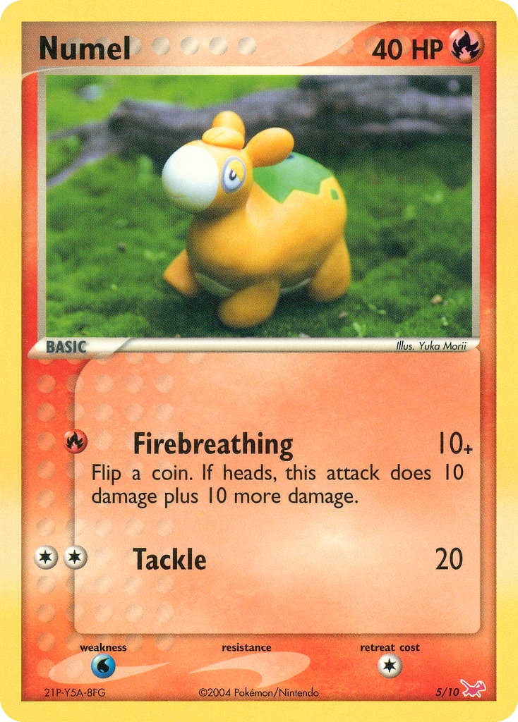 Numel - EX Trainer Kit Latias - #5 - Pokemon TCG card