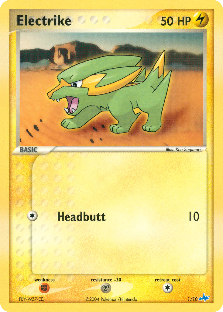 Electrike - EX Trainer Kit Latios - #1 - Pokemon TCG card