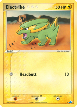 Electrike - EX Trainer Kit Latios - #1 - Pokemon TCG card