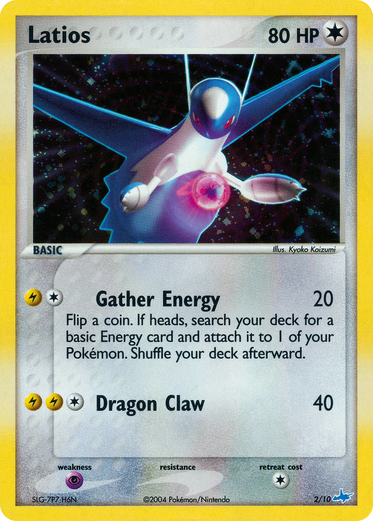 Latios - EX Trainer Kit Latios - #2 - Pokemon TCG card