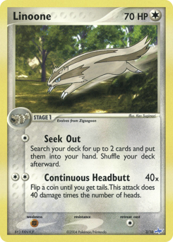 Linoone - EX Trainer Kit Latios - #3 - Pokemon TCG card