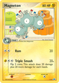 Magneton - EX Trainer Kit Latios - #5 - Pokemon TCG card