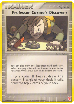 Professor Cozmo's Discovery - EX Trainer Kit 2 Plusle - #10 - Pokemon TCG card