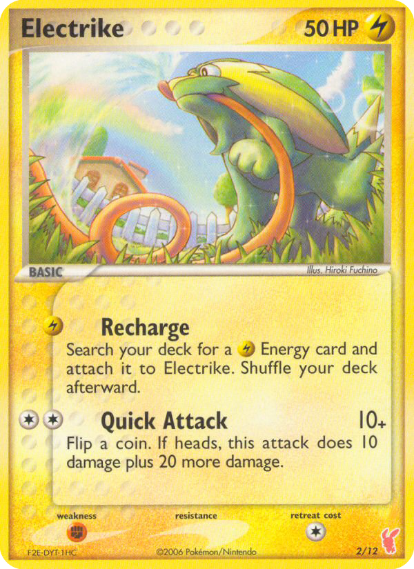 Electrike - EX Trainer Kit 2 Plusle - #2 - Pokemon TCG card