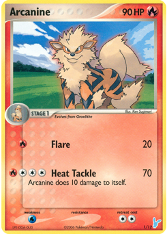 Arcanine - EX Trainer Kit 2 Minun - #1 - Pokemon TCG card