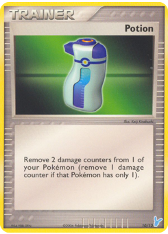 Potion - EX Trainer Kit 2 Minun - #10 - Pokemon TCG card