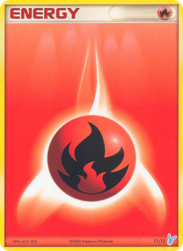 Fire Energy - EX Trainer Kit 2 Minun - #11 - Pokemon TCG card