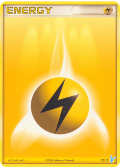 Lightning Energy - EX Trainer Kit 2 Minun - #12 - Pokemon TCG card