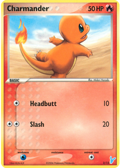 Charmander #2 Charmander - EX Trainer Kit 2 Minun - #2 - Pokemon TCG card