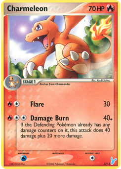 Charmeleon - EX Trainer Kit 2 Minun - #3 - Pokemon TCG card