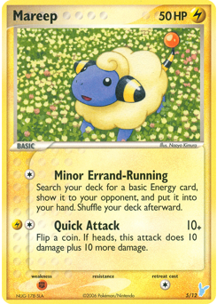 Mareep - EX Trainer Kit 2 Minun - #5 - Pokemon TCG card