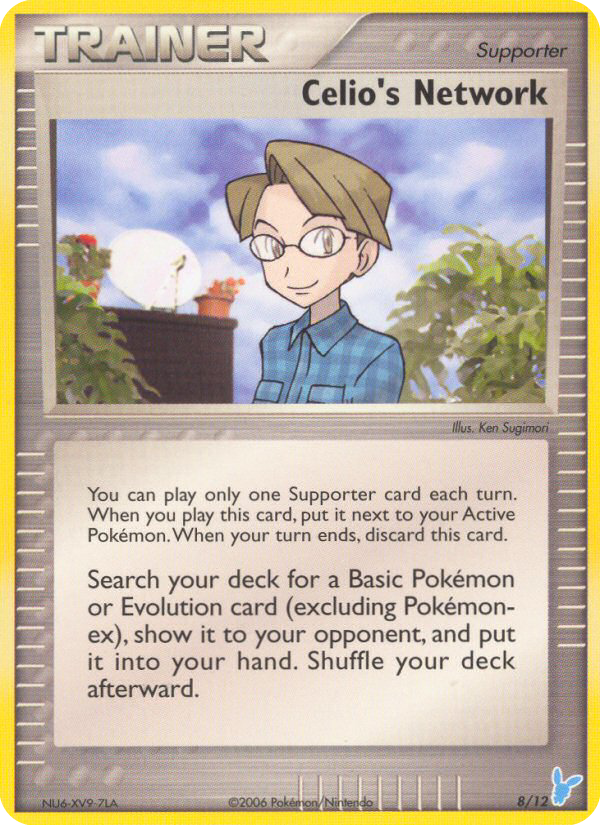 Celio's Network - EX Trainer Kit 2 Minun - #8 - Pokemon TCG card