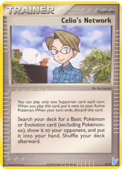 Celio's Network - EX Trainer Kit 2 Minun - #8 - Pokemon TCG card