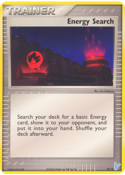 Energy Search - EX Trainer Kit 2 Minun - #9 - Pokemon TCG card