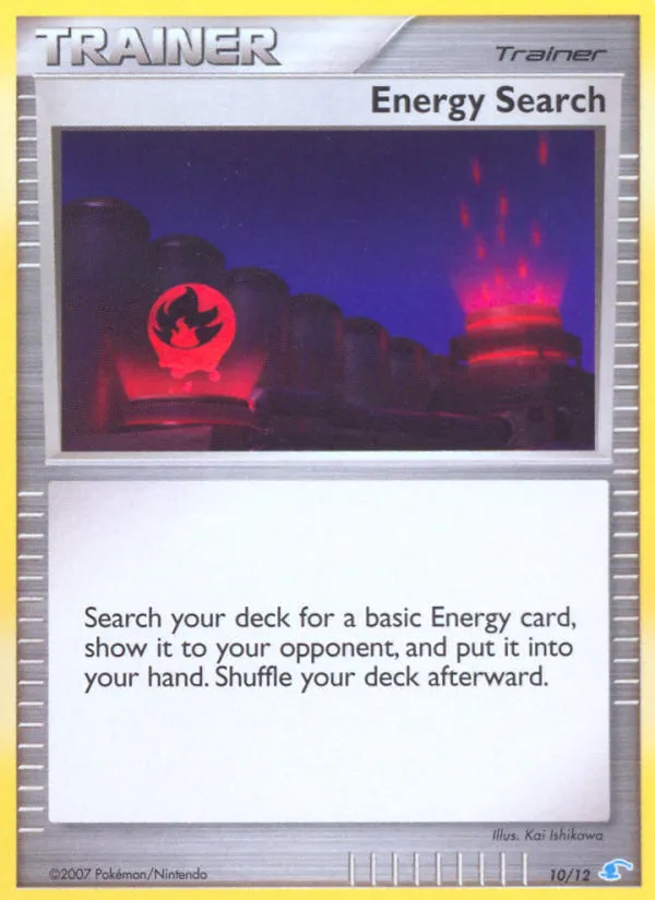 Energy Search - DP Trainer Kit Manaphy - #10 - Pokemon TCG card